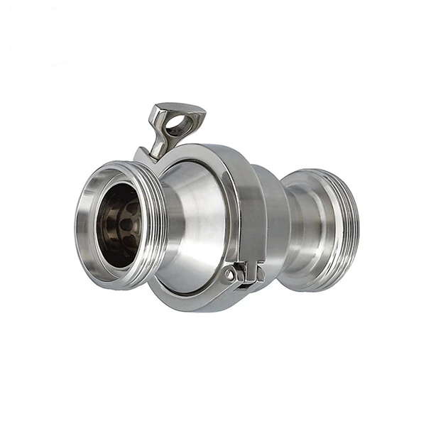 Sanitary Stainless Steel Thread Clamped Check Valve
