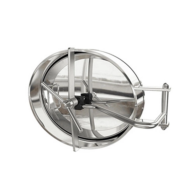 Sanitary Stainless Steel Oval Inward Manhole