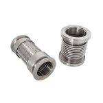 KF ISO CFStainless Steel 304 Vacuum Braided Flexible Bellow hose Vacuum Bellow