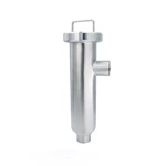 Sanitary 304 316L Welding Angle Type Filter Strainer