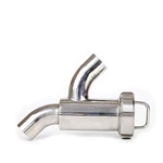 Sanitary 304 316L Welding Stright Type Filter Strainer