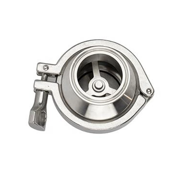 Sanitary 316L Stainless Steel Welding Spring Check Valve