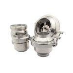 Sanitary 316L Stainless Steel Welding Spring Check Valve