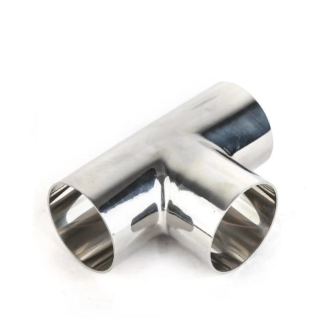 Sanitary Stainless Steel Long Equal Type Welding Tee