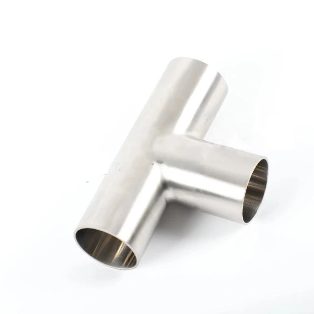 Sanitary Stainless Steel Reduce Welding Pipe Fitting Tee