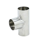 Stainless Steel Ss304 Hygienic Sanitary Equal Tee