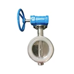 Wafer Butterfly Valve Ductile Iron Gear Operated