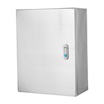 Stainless Steel Enclosure Box with Hinge and Lock