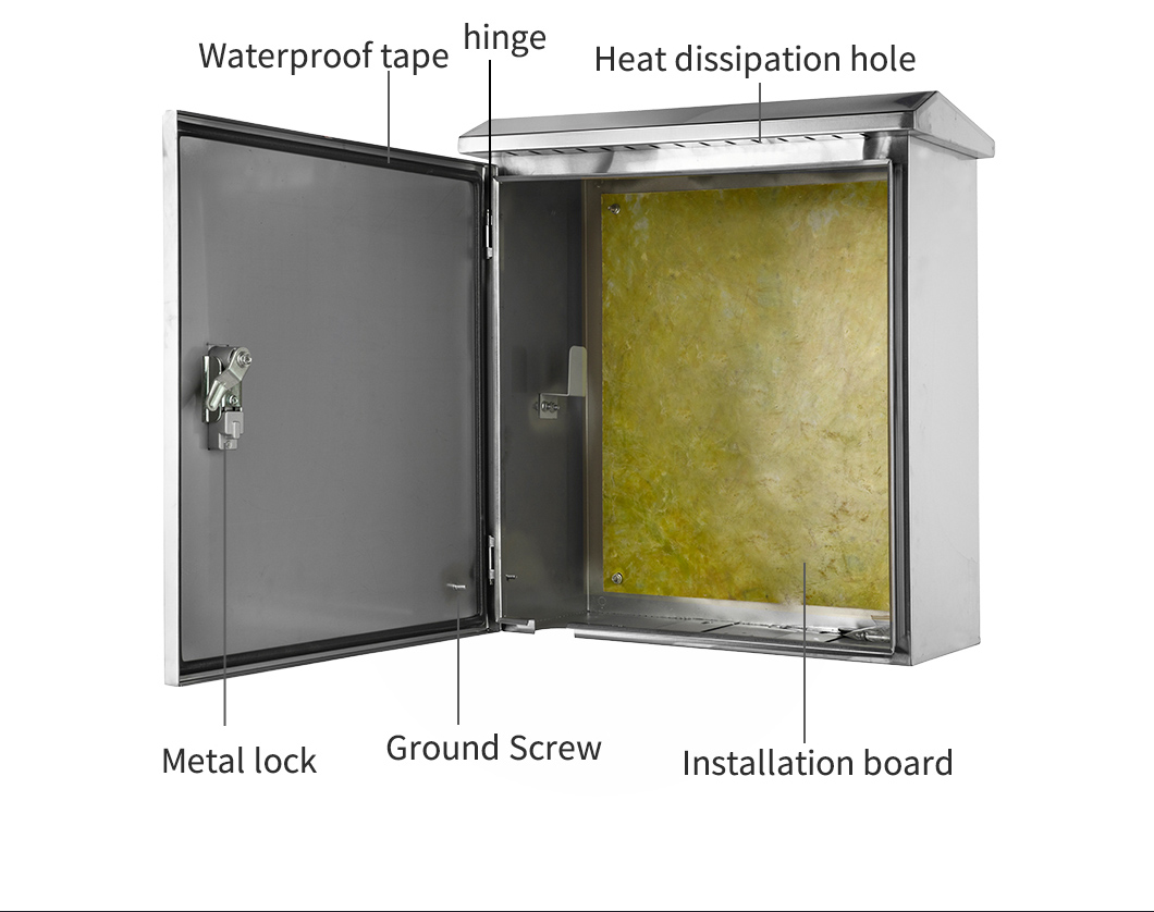 Stainless Steel EV Charger Box with Mounting Bracket