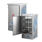 Stainless Steel Enclosure with Integrated PDU