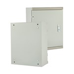 Electrical Cabinet with Adjustable Mounting Rails