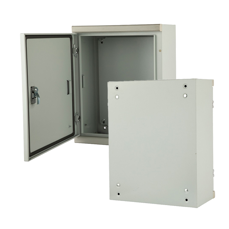 Heavy-Duty Metal Junction Box with Hinged Cover