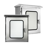 Weatherproof Stainless Steel Distribution Box Doors