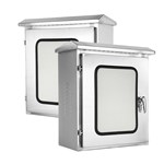 Stainless Steel Electrical Cabinet Two Doors