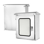 Stainless Steel Weatherproof Cabinet Doors