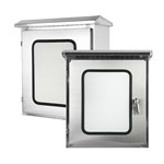 Stainless Steel Distribution Cabinet Inner Outer Door