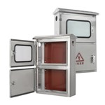 Wall-Mounted PV Enclosure Stainless Steel