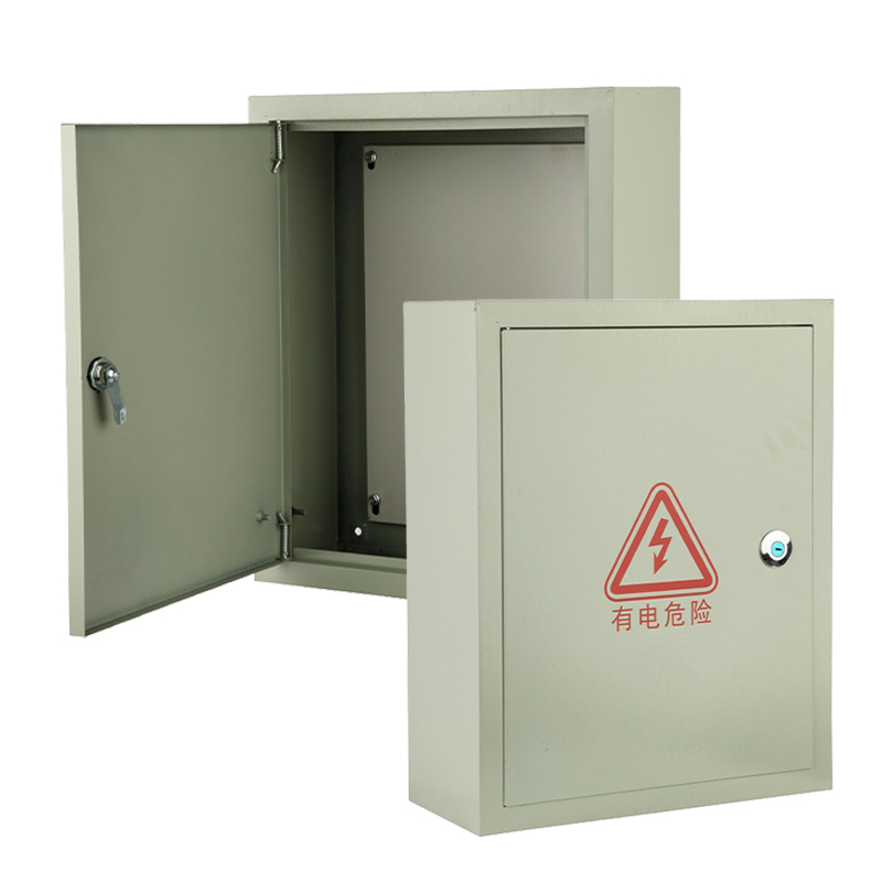 Metal Junction Box with Padlockable Hasps
