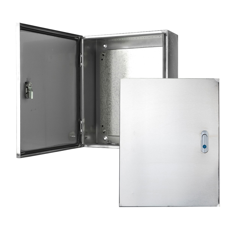 Stainless Steel Enclosure Box with Mounting Holes