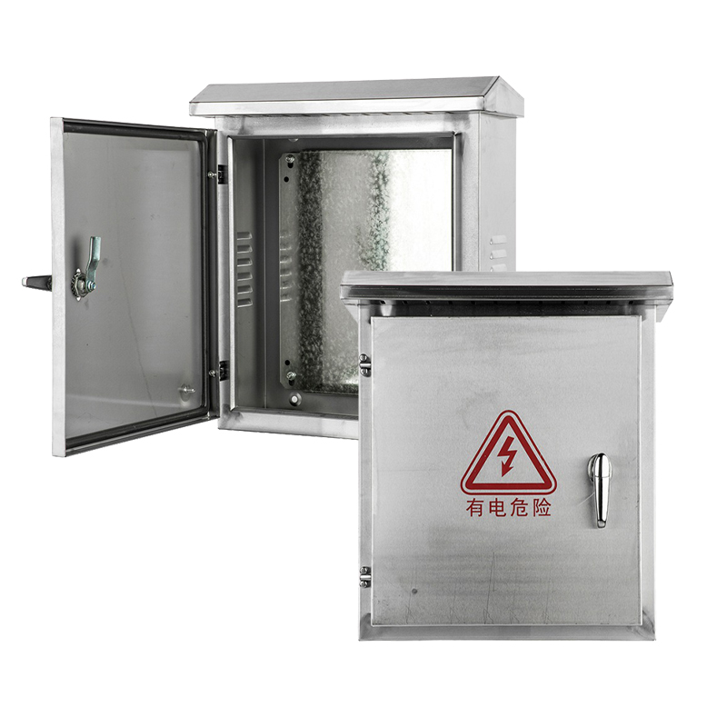 Stainless Steel Enclosure Box with Mounting Plate