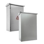 Ventilated Outdoor Stainless Steel Equipment Cabinet