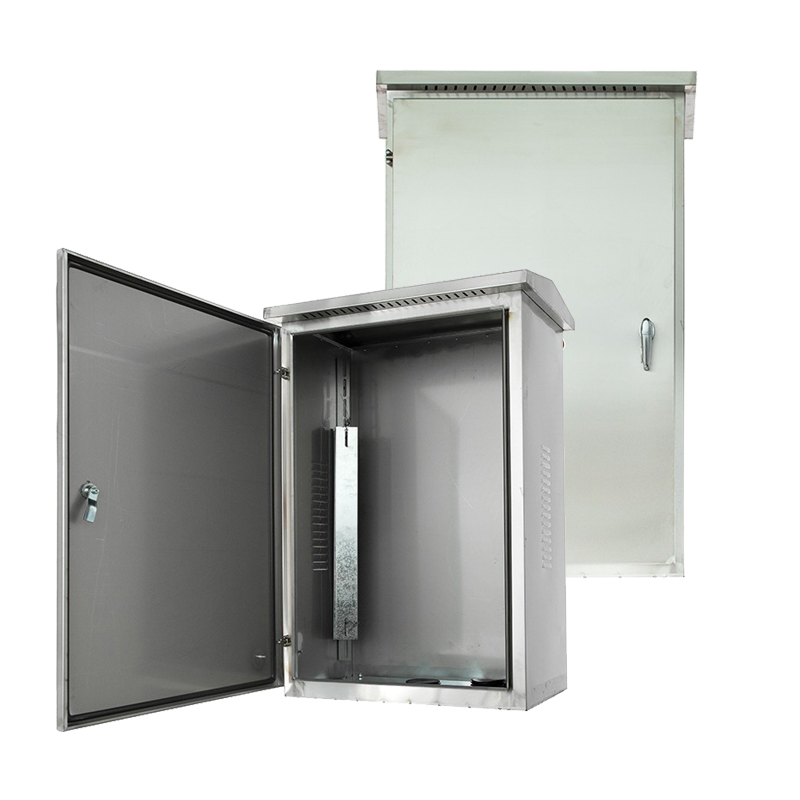 Outdoor Stainless Steel Enclosure with Pedestal