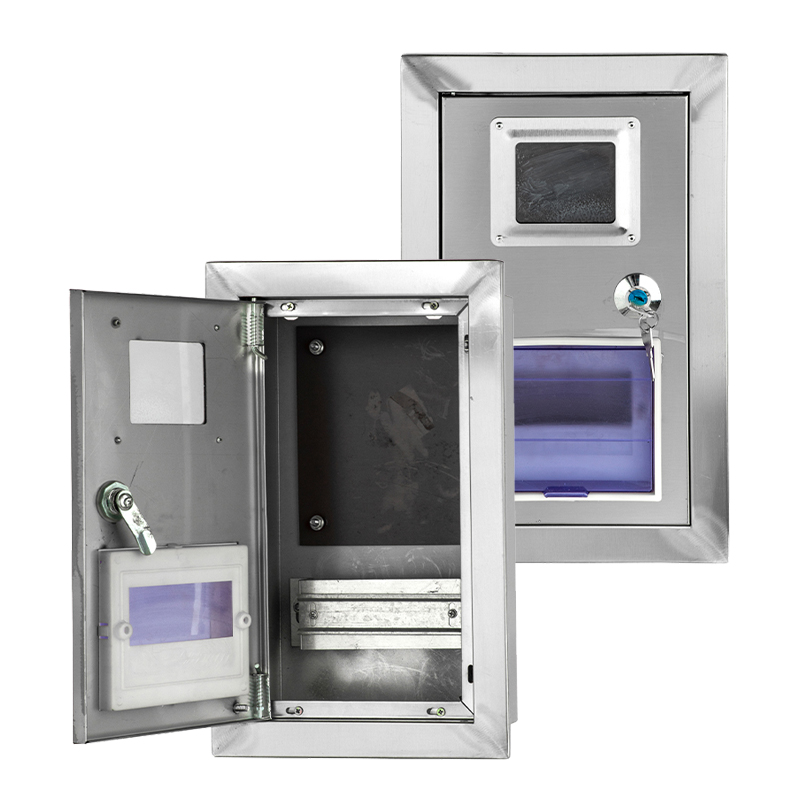 Wall-mounted Meter Enclosure Stainless Steel 316