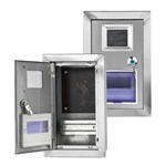 Wall-mounted Meter Enclosure Stainless Steel 316