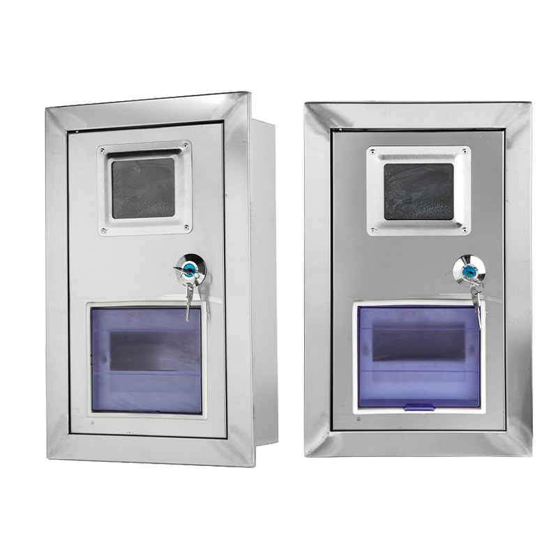 Wall-mounted Electricity Meter Enclosure Stainless Steel