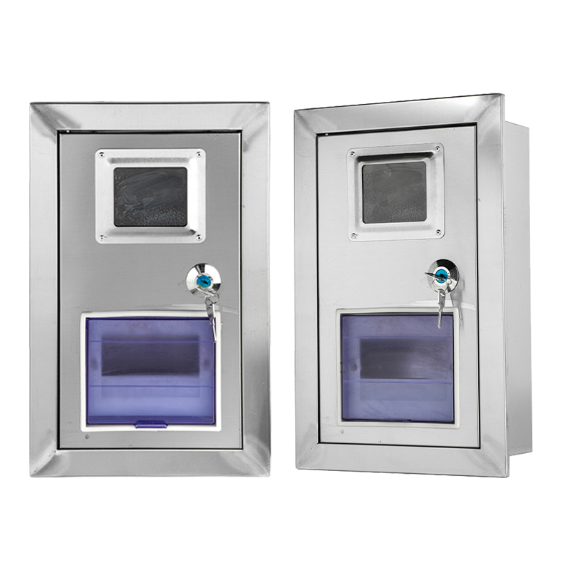 Wall-mounted Stainless Steel Meter Enclosure IP54