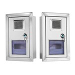 Stainless Steel Wall-mounted Meter Box with Window